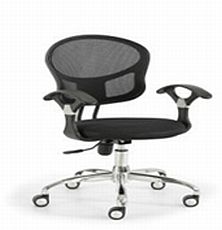 Elegance Student Chair Chrome Base Asst Color Back